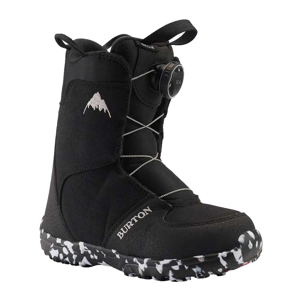 burton 9c snowboard boot Mini Grom Boots 2019 The Last Lift soft and flexible Burton Kids Mini Grom Snowboard