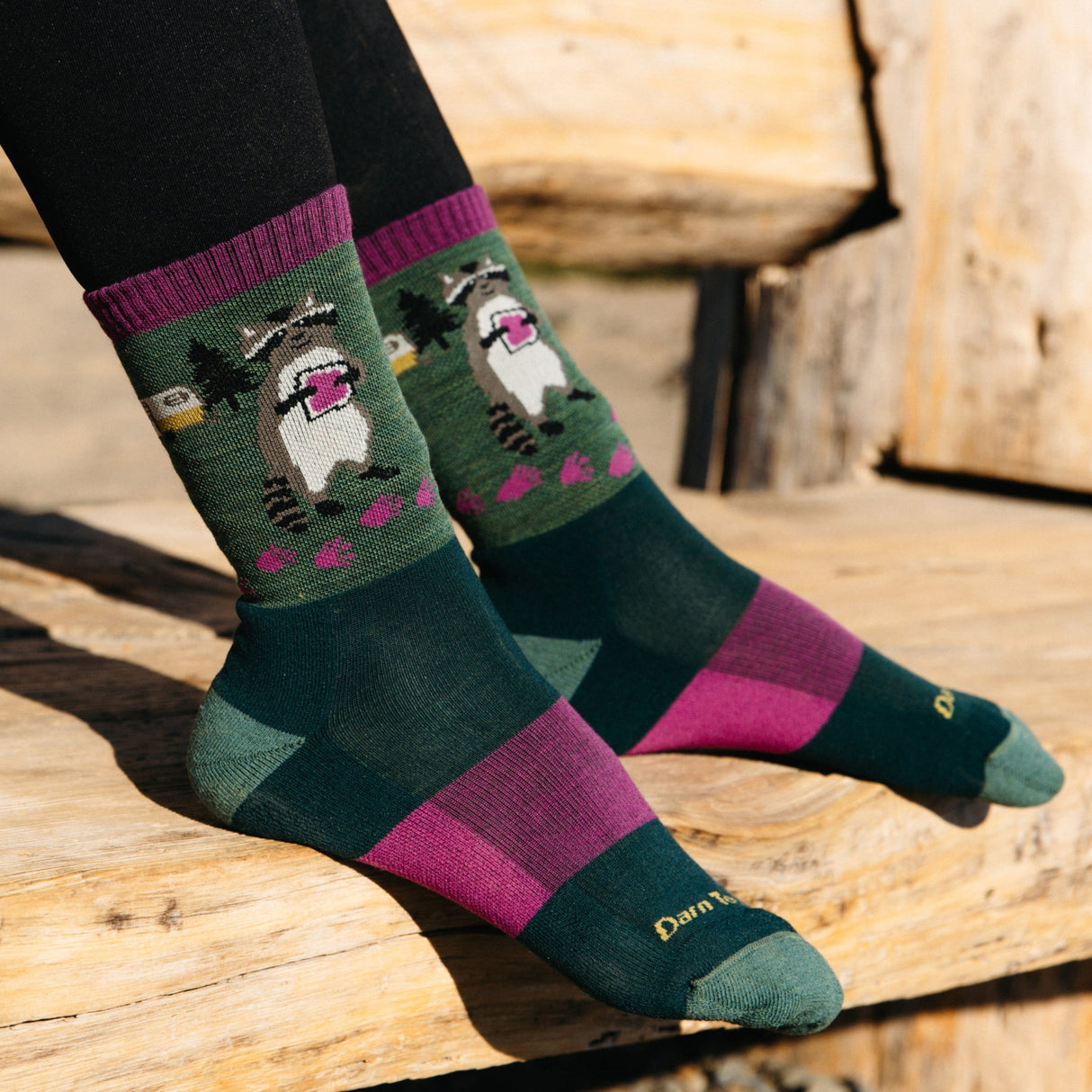 Darn Tough Women's Critter Club Micro Crew Lightweight Hiking Socks