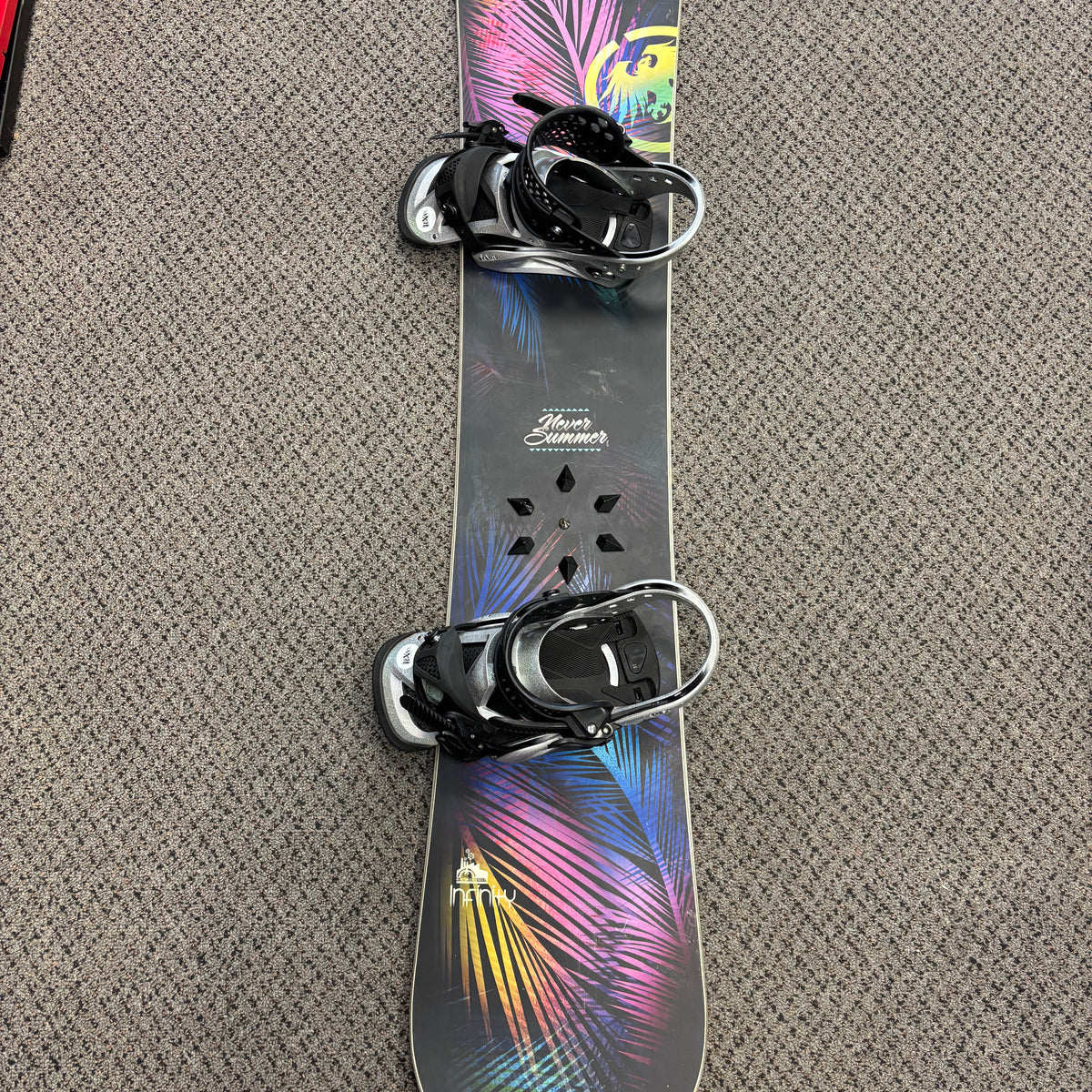 burton 149 snowboard Pre owned Never Summer Infinity Women's & Lexa Bi SHIMANO 23 BASS ONE lv grey bkacpack pop and performance to Spool:250 YD