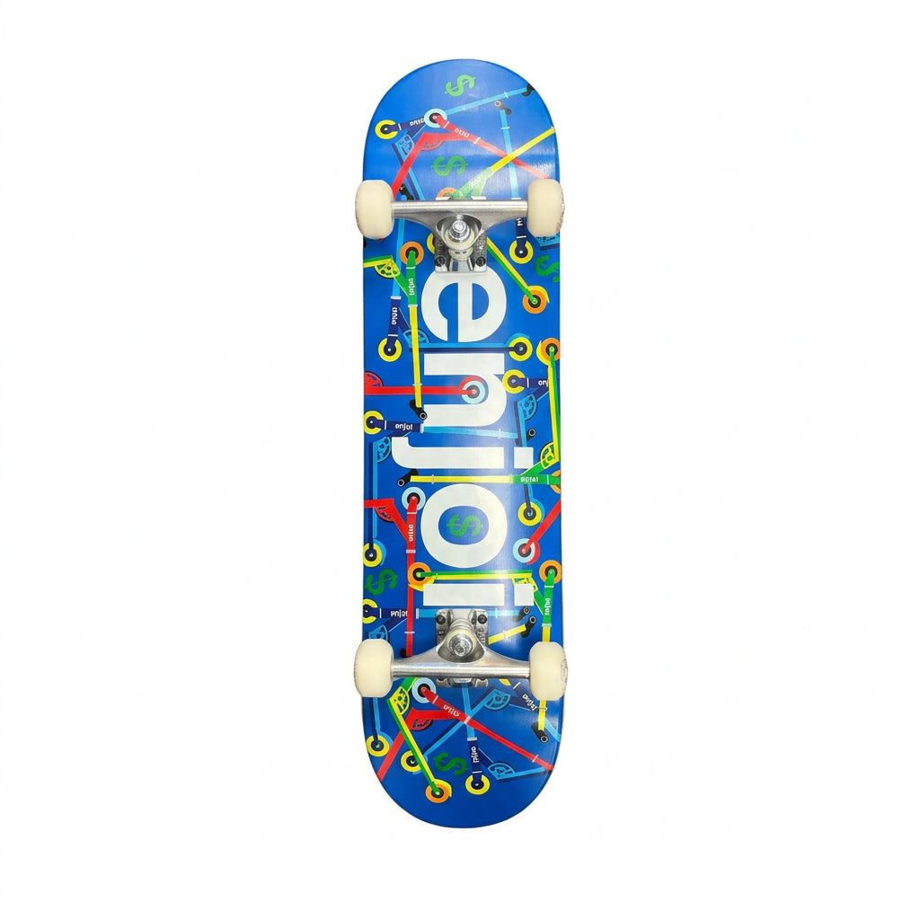 Enjoi Big Box Scooters R7 Skateboard Complete 8.0"