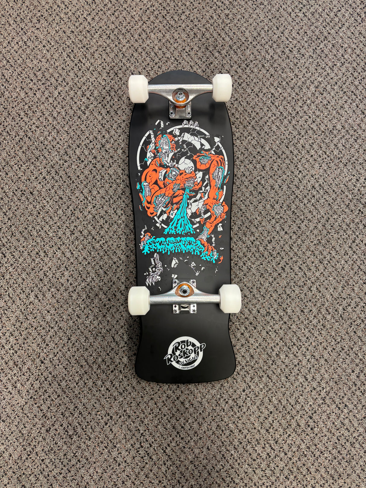 Santa Cruz Roskopp Four Reissue Skateboard Complete 10.21"