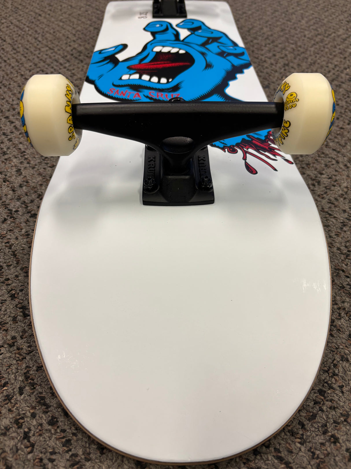 Santa Cruz Skateboard Screaming Hand Skateboard Complete 8.25"
