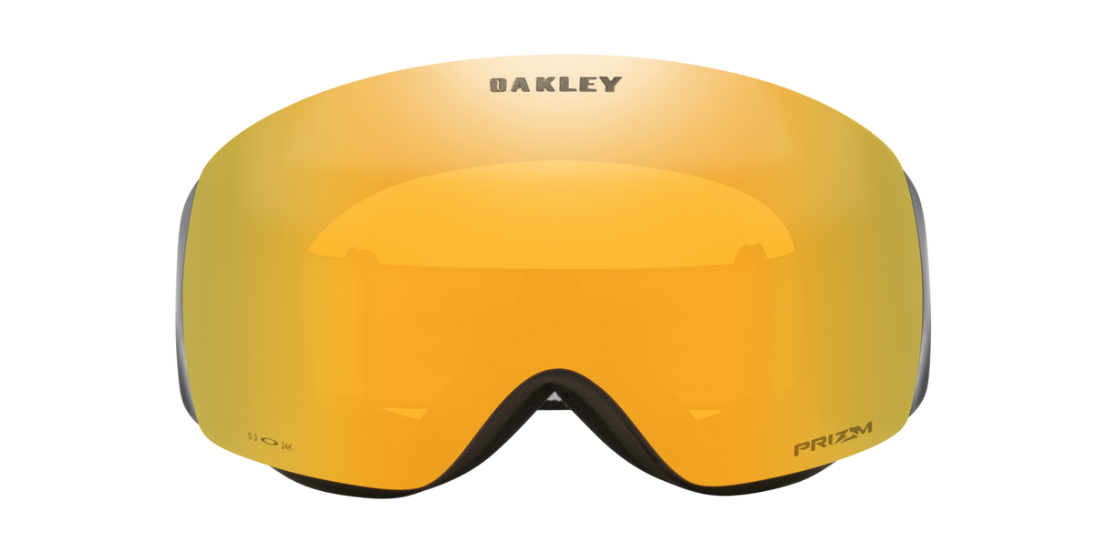 Oakley Flight Deck™ M Snow Goggles - 2026 Matte Black with Prizm Snow 24k Iridium Lenses