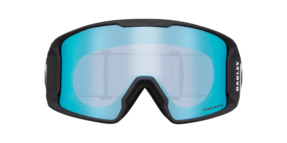 Oakley Line Miner™ L Snow Goggles - 2026 Matte Black Strap with Prizm Snow Sapphire Iridium Lenses