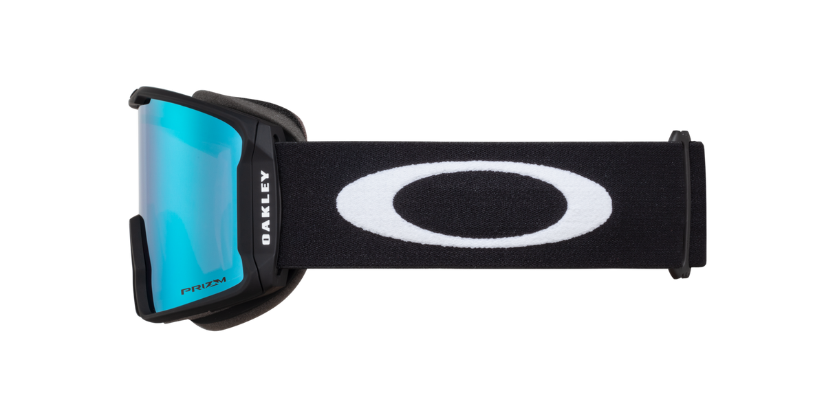Oakley Line Miner™ L Snow Goggles - 2026 Matte Black Strap with Prizm Snow Sapphire Iridium Lenses