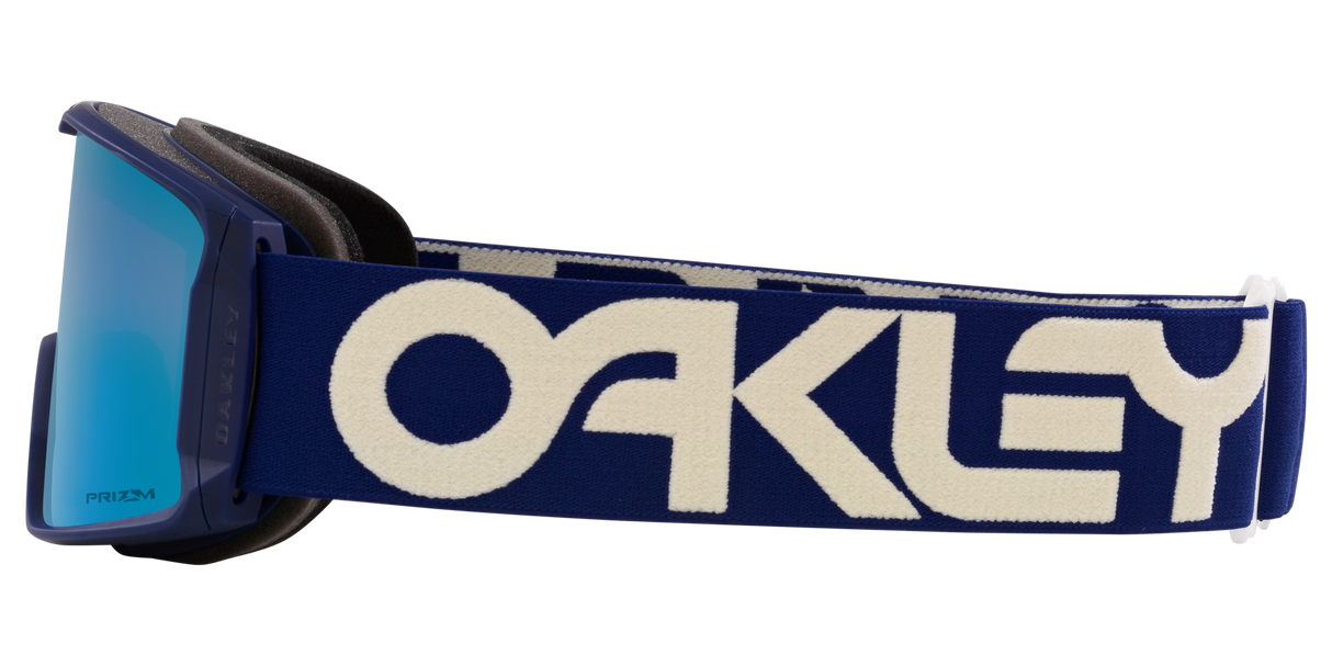 Oakley Line Miner™ L Snow Goggles - 2026 Matte Navy Strap with Prizm Snow Sapphire Iridium Lenses