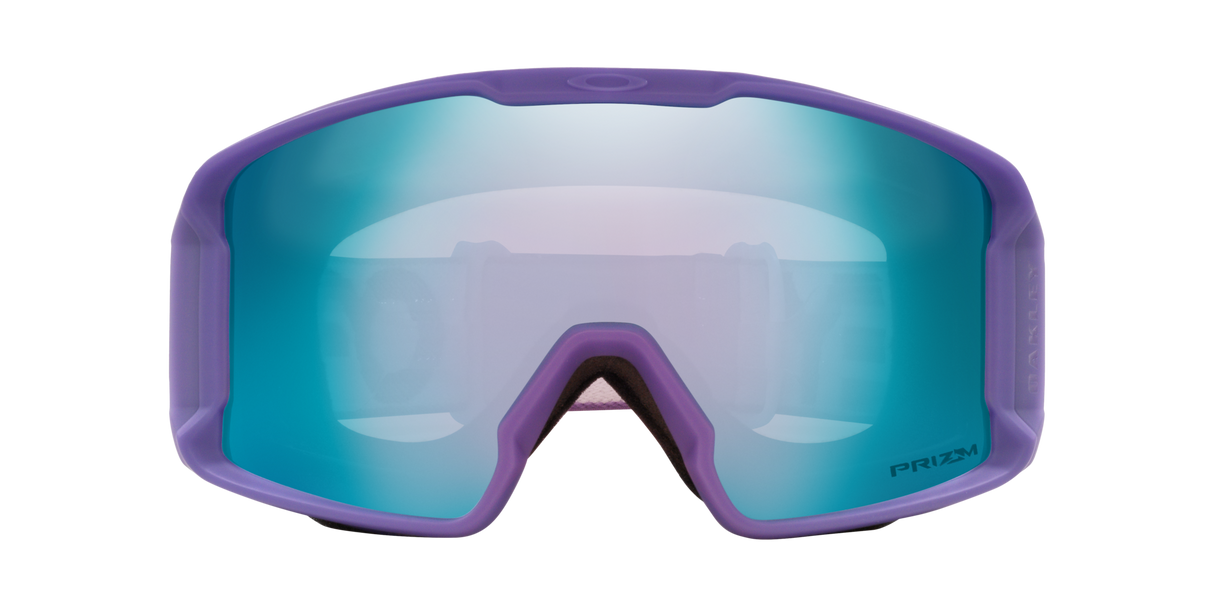 Oakley Line Miner™ M Snow Goggles - 2026 Matte Lilac Strap with Prizm Snow Sapphire Iridium Lenses