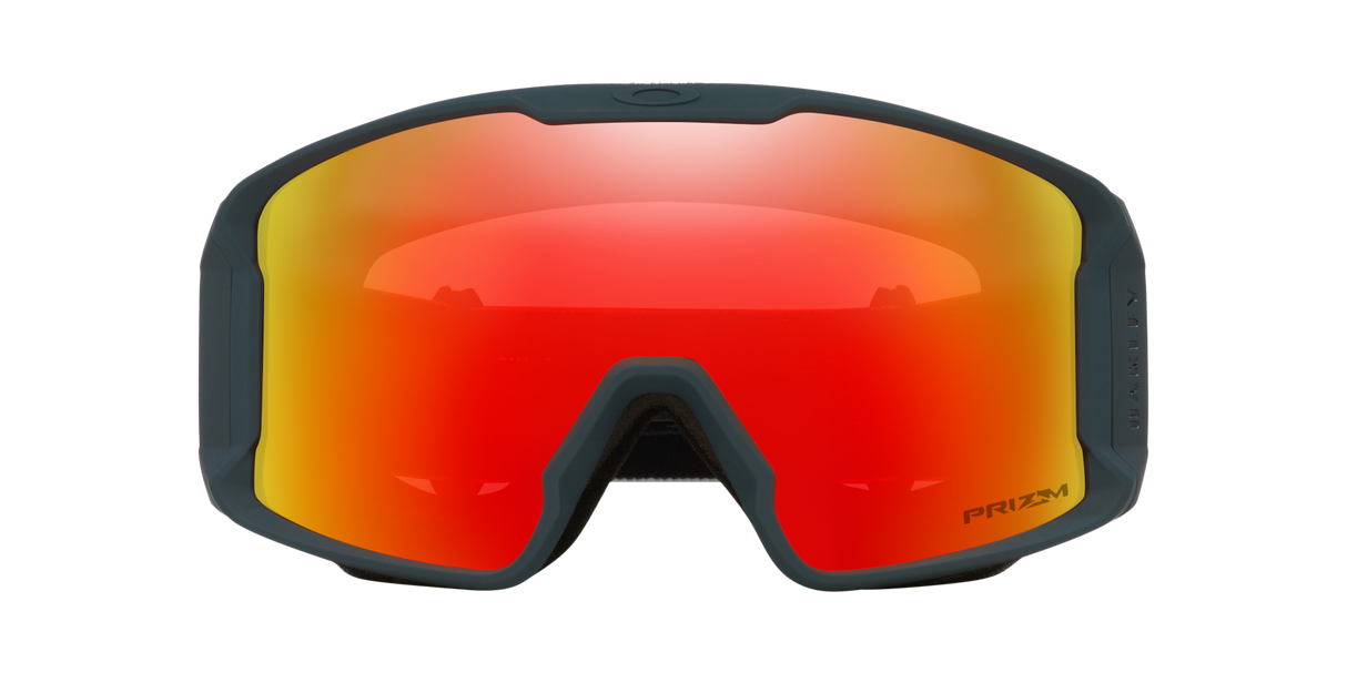 Oakley Line Miner™ M Snow Goggles - 2026 Ink Haze Strap with Prizm Snow Torch Iridium Lenses (Copy)