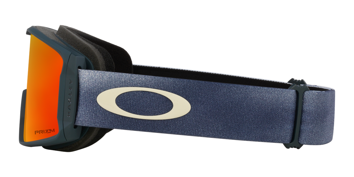Oakley Line Miner™ M Snow Goggles - 2026 Ink Haze Strap with Prizm Snow Torch Iridium Lenses (Copy)