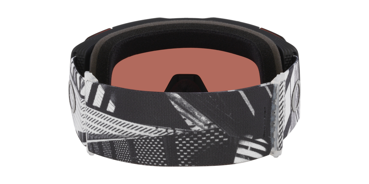 Oakley Line Miner™ Pro L Snow Goggles - 2026 Black Forge Strap Prizm Snow 24k Iridium Lens + Bonus Prizm Sage Gold Iridium Lens