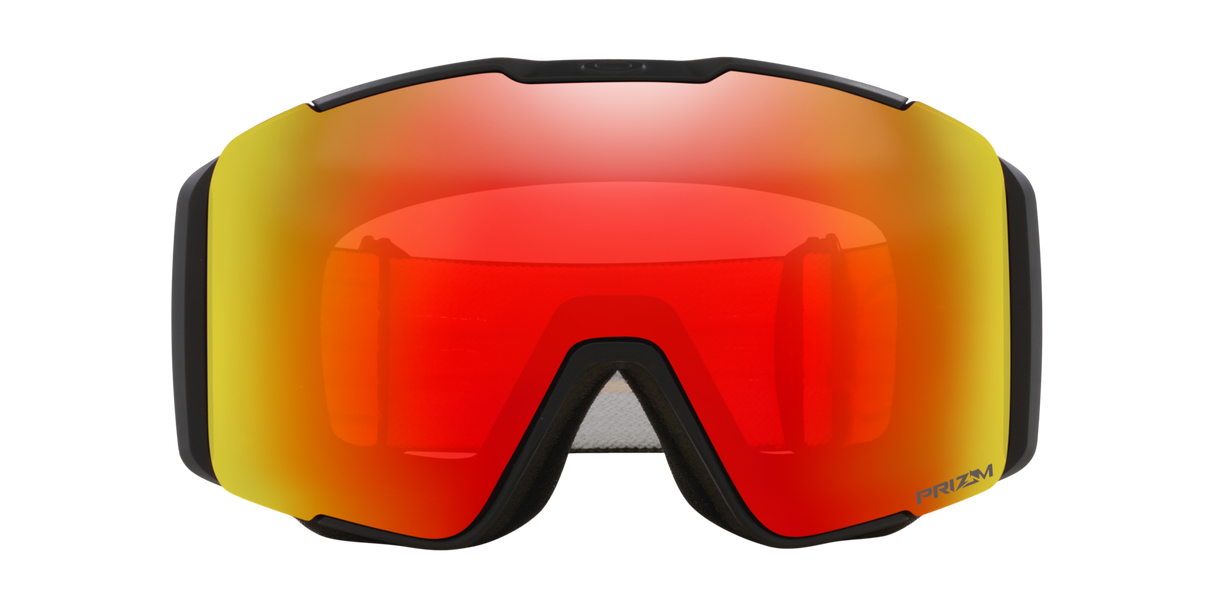 Oakley Line Miner™ Pro L Snow Goggles - 2025 Matte Black Strap with Prizm Torch Iridium Lens + Bonus Prizm Iced Iridium Lens