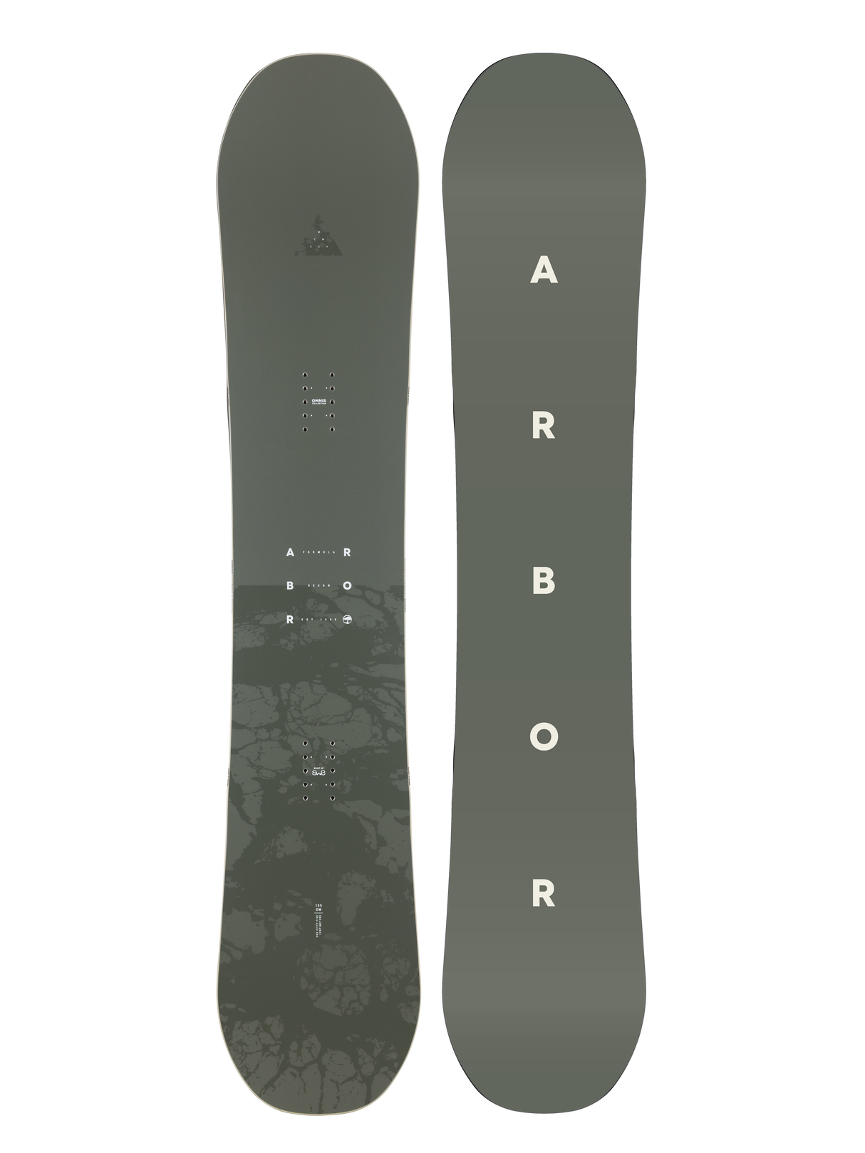 Arbor Formula Decon Snowboard 2027 - top graphic
