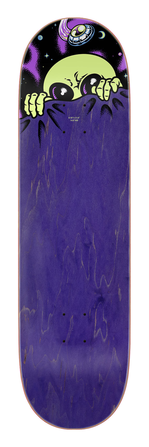 Santa Cruz Knibbs Invasion Pro Skateboard Deck 8.5"