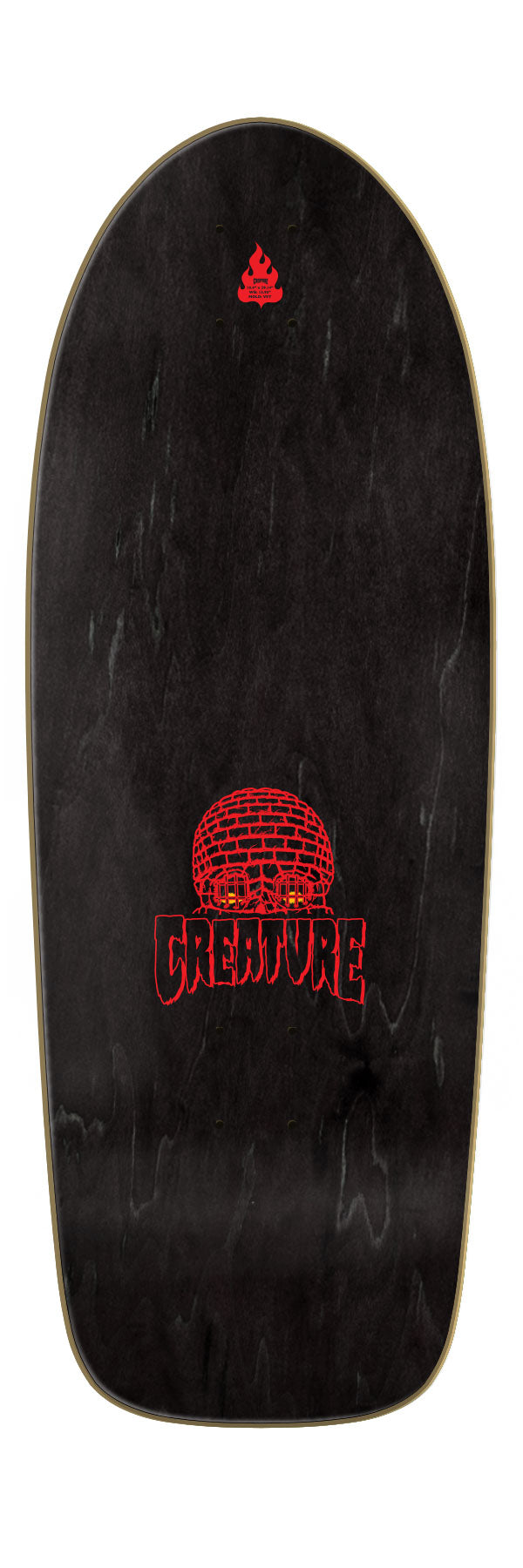 Creature Doom Skull Skateboard Deck 10.4"