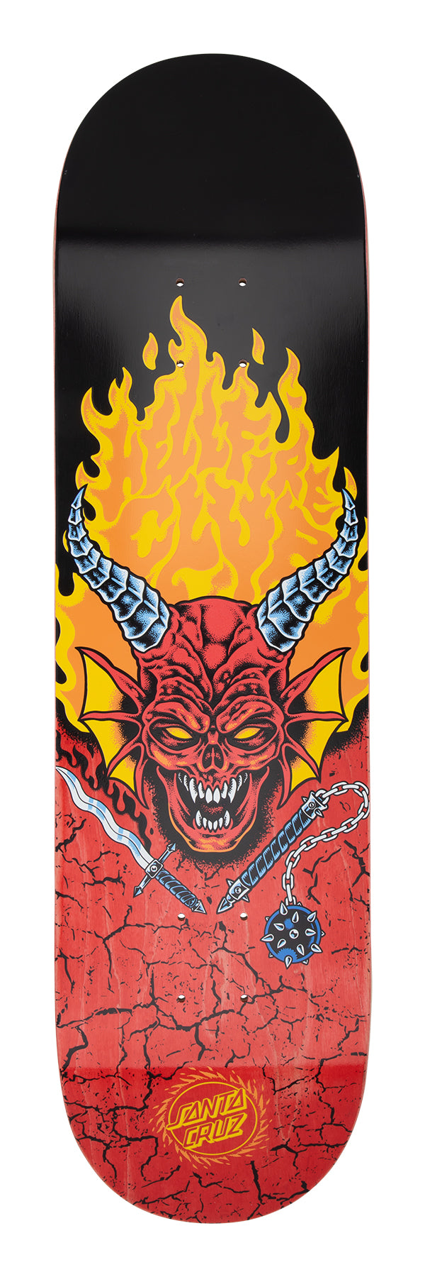 Santa Cruz X Stranger Things Hellfire Club 8.25" Skateboard Decks