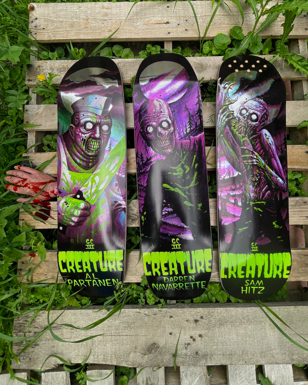 Creature Navarrette Feeding Time XX Pro Skateboard Deck 9.0"