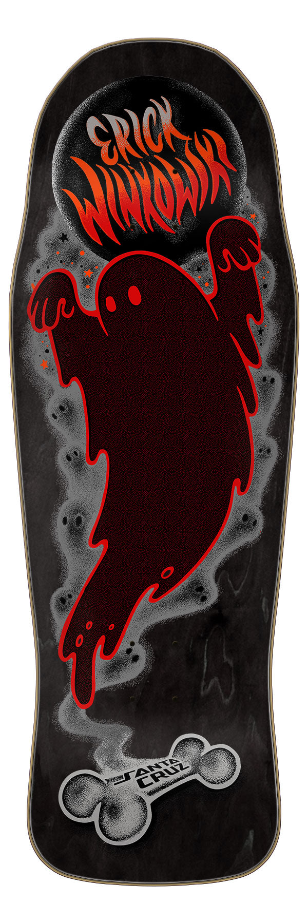 Santa Cruz Winkowski Ghost Pro Shaped Skateboard Deck 10.34"