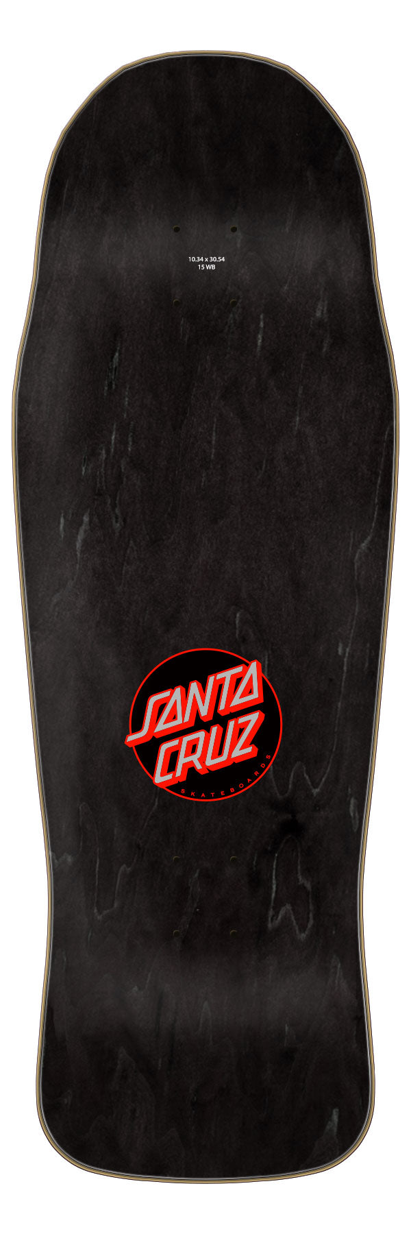 Santa Cruz Winkowski Ghost Pro Shaped Skateboard Deck 10.34"