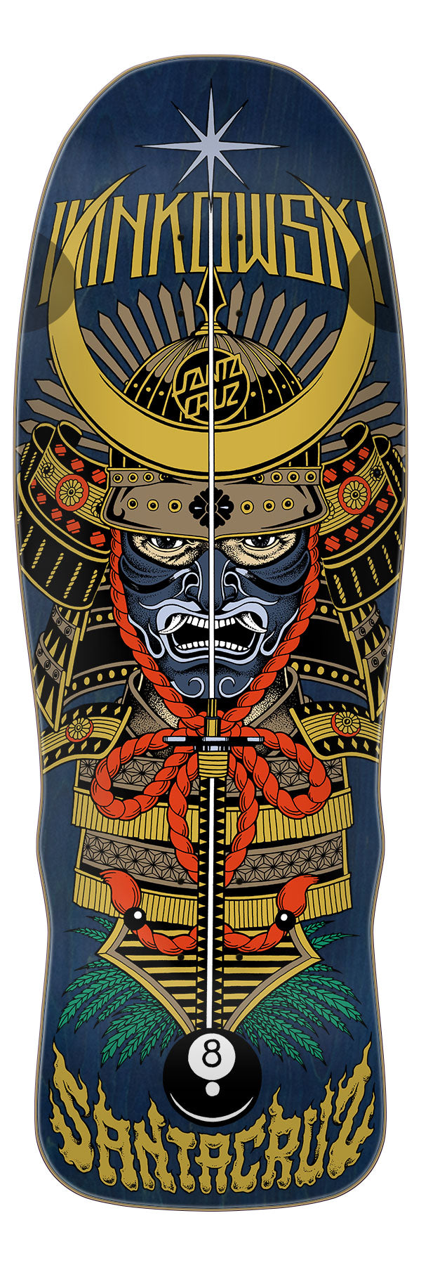 Santa Cruz Winkowski Samurai Pro Shaped Skateboard Deck 10.35"