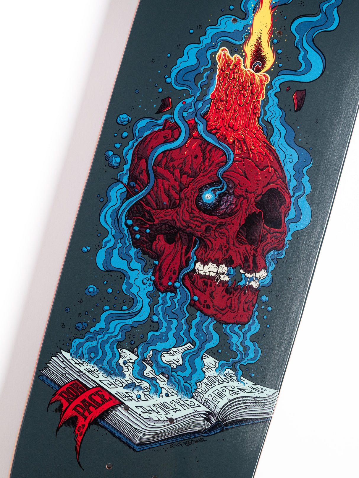 Santa Cruz Necromancer Pro Skateboard Deck 8.7"