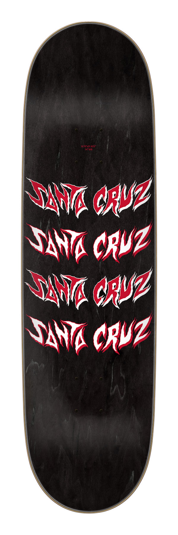 Santa Cruz Necromancer Pro Skateboard Deck 8.7"