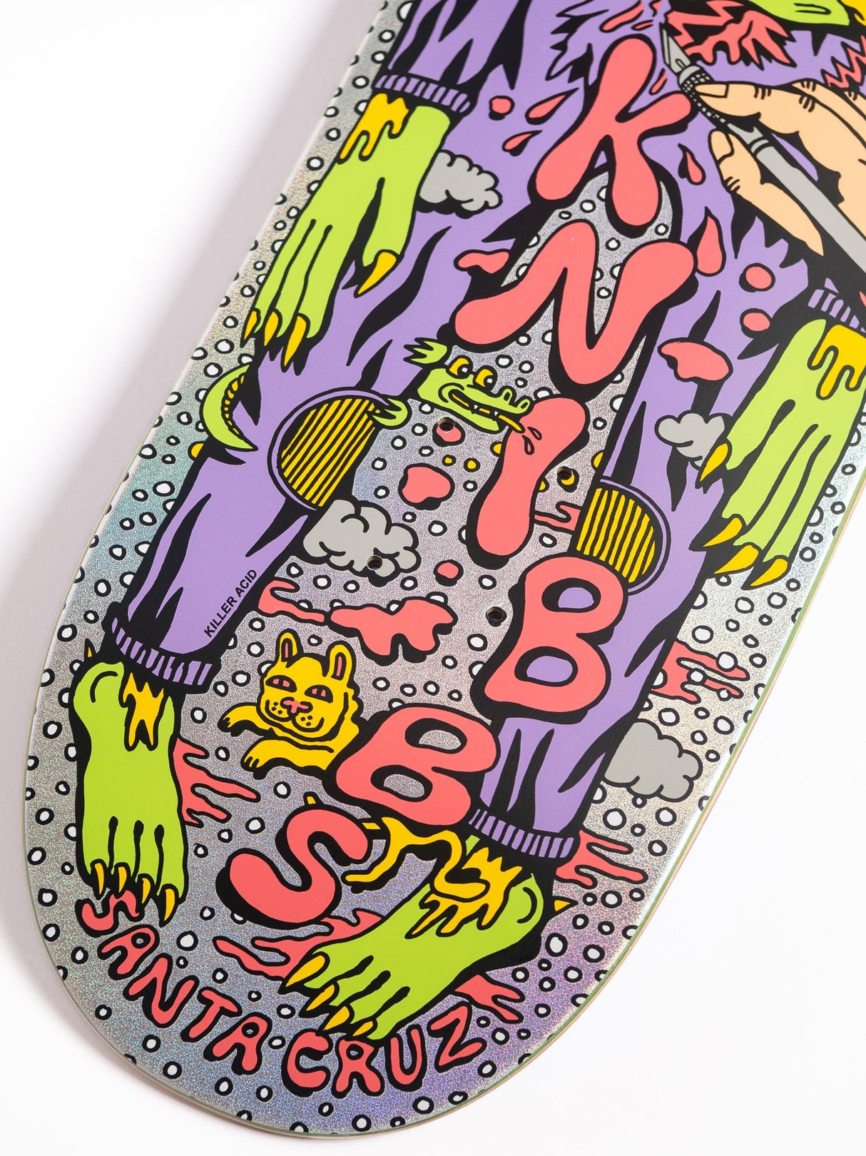 Santa Cruz Jereme Knibbs Reptilian Skateboard Deck 8.5"