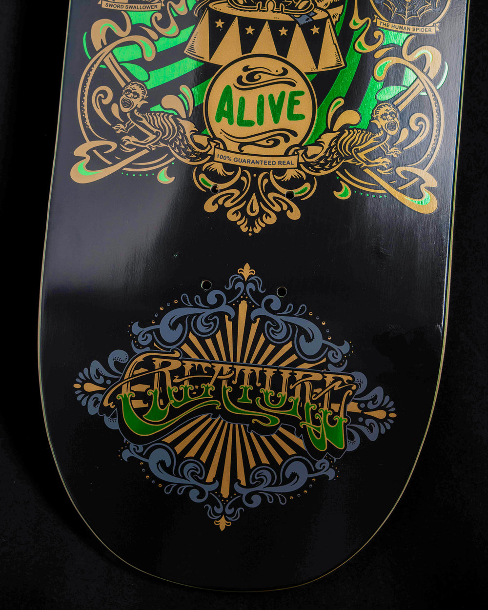 Creature Willis Kimbel Sideshow Skateboard Deck 9.0"