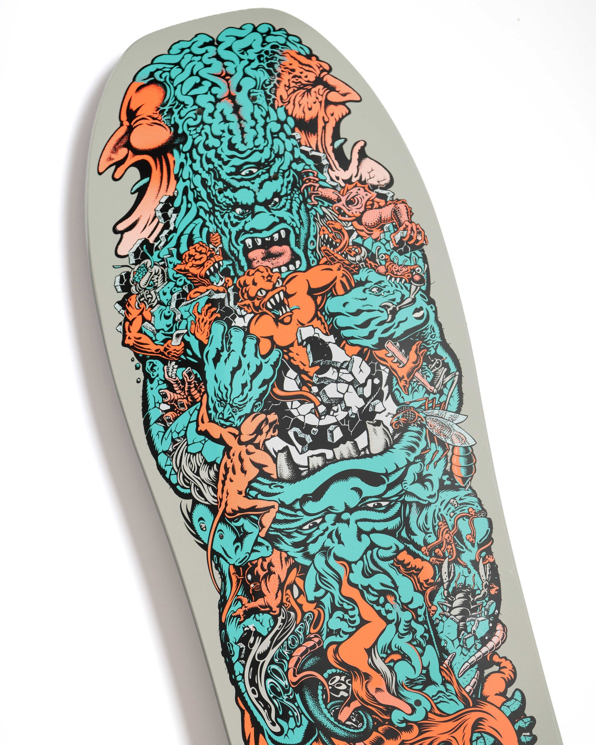 Santa Cruz Rob Roskopp Five Reissue Skateboard Deck 10.22"
