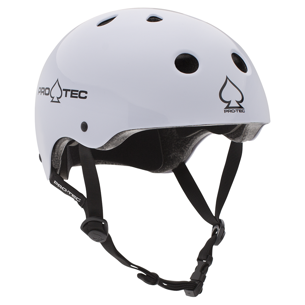 Pro Tec Classic Certified Helmet - Gloss White
