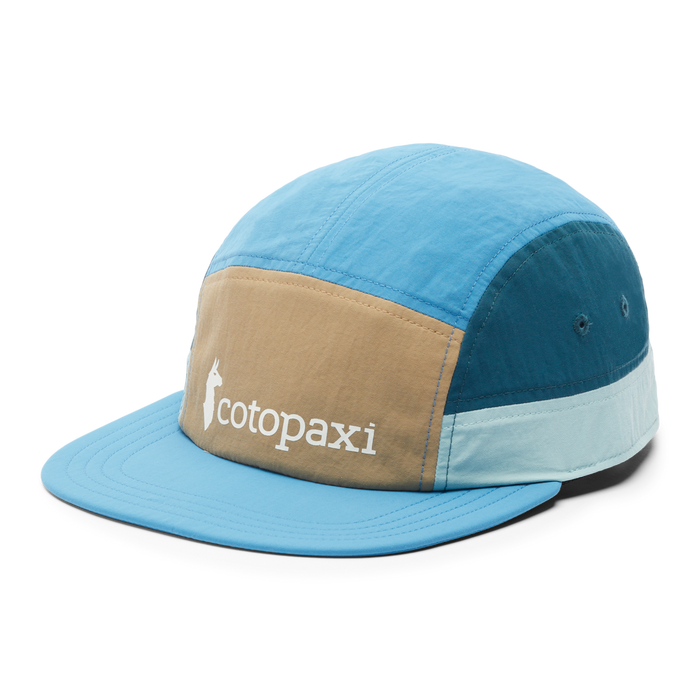 Cotopaxi Tech 5-Panel Hat - Kelp/Poolside