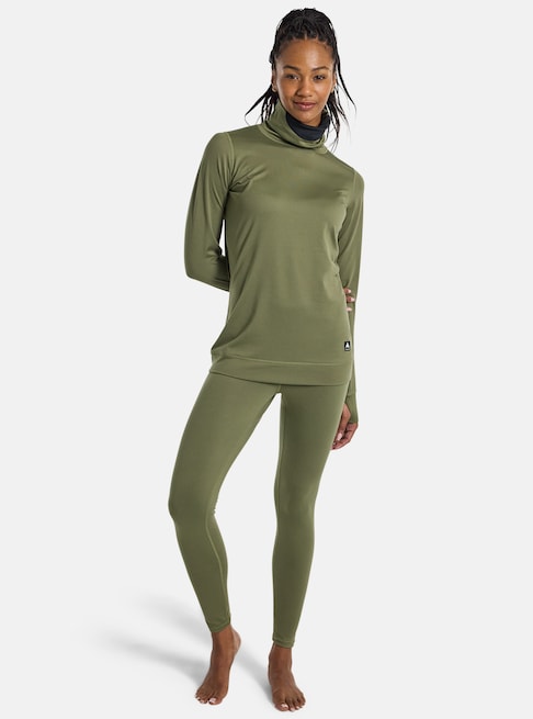 Burton Women's Midweight Baselayer Long Neck Shirt 2025