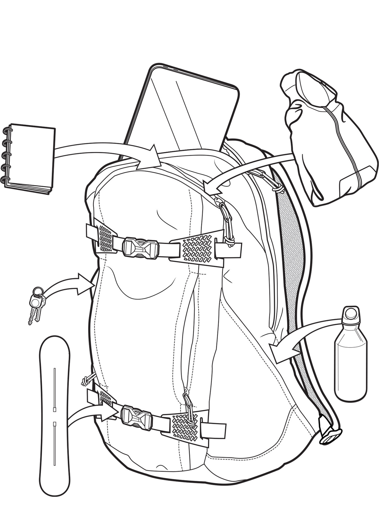 Burton Day Hiker 22L Backpack
