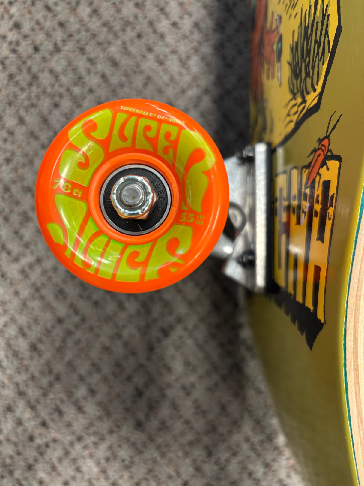 Anti Hero Team Jalopi Cucaracha Skateboard Complete 9.69"