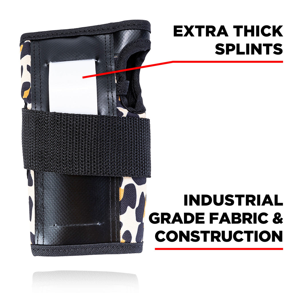 187 Killer Pads Wrist Guards - Moxi Leopard