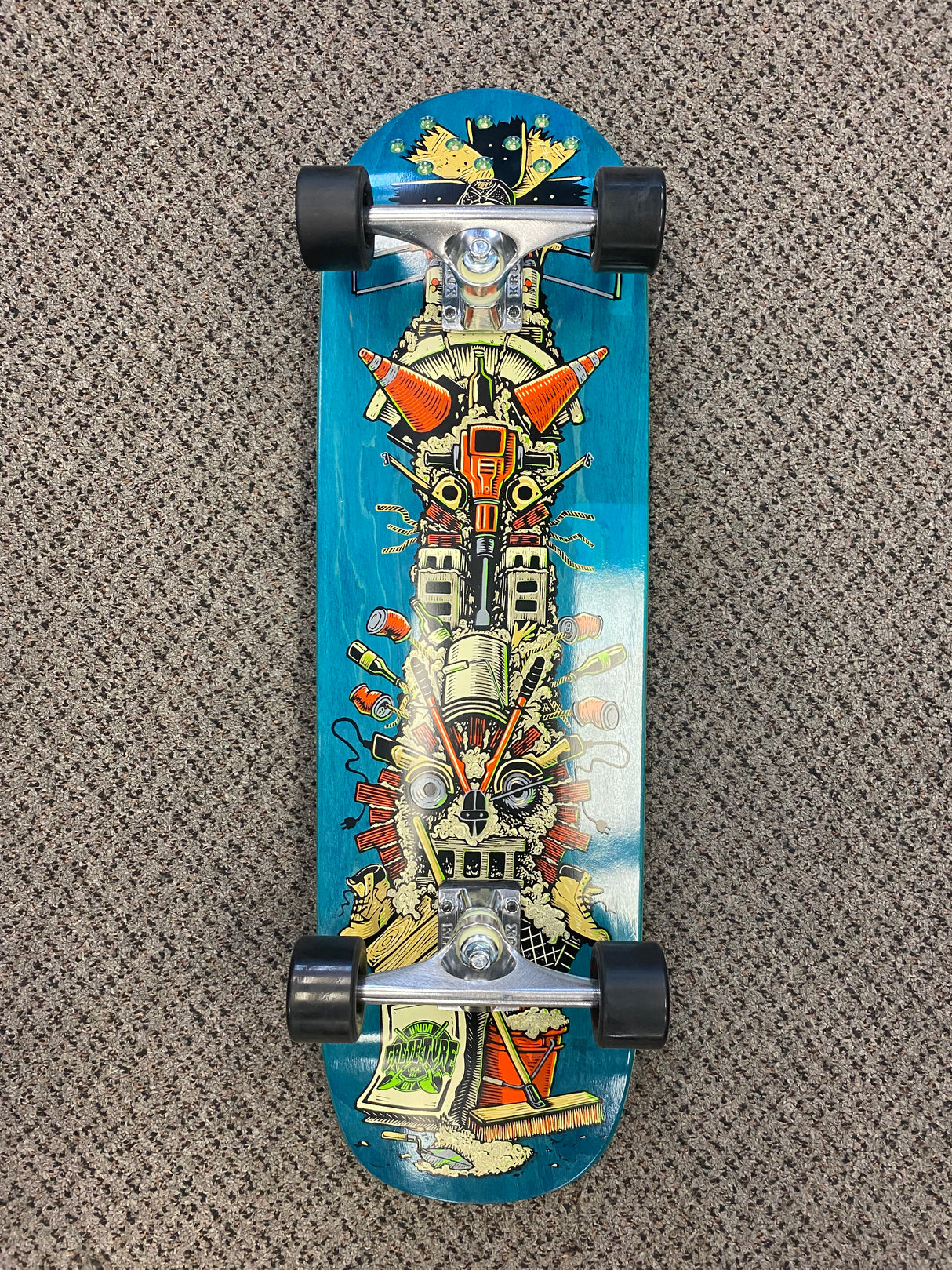 Creature Crete-Ture DIY LG Skateboard Deck 8.92" Complete