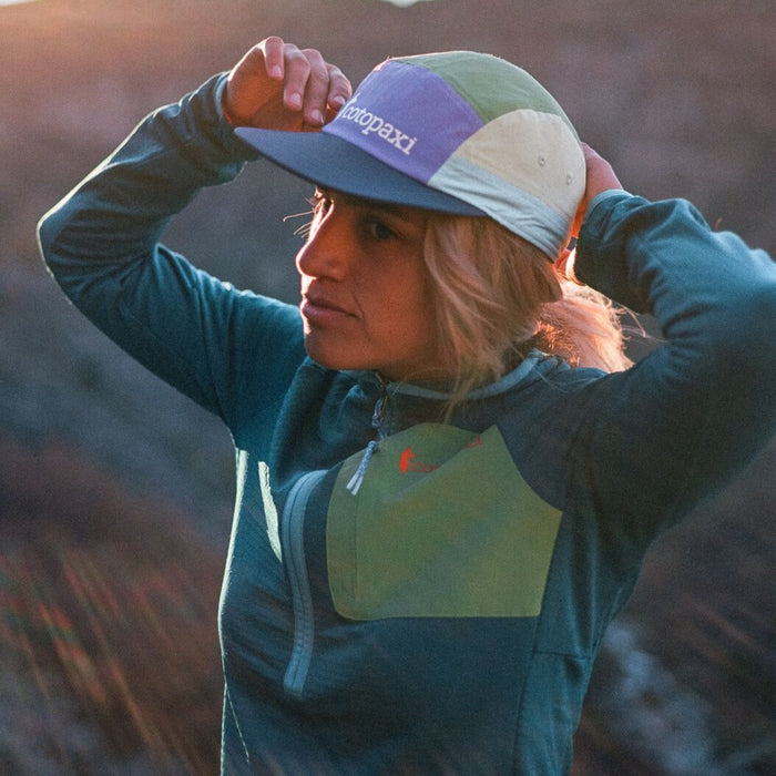 Cotopaxi Tech 5-Panel Hat - Kelp/Poolside