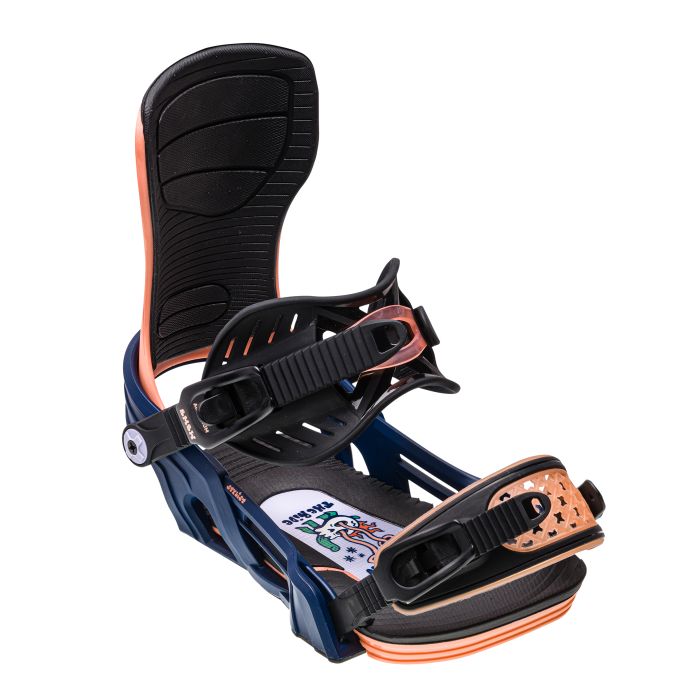 Bent Metal Binding Women's Stylist Snowboard Bindings - 2024 Orange