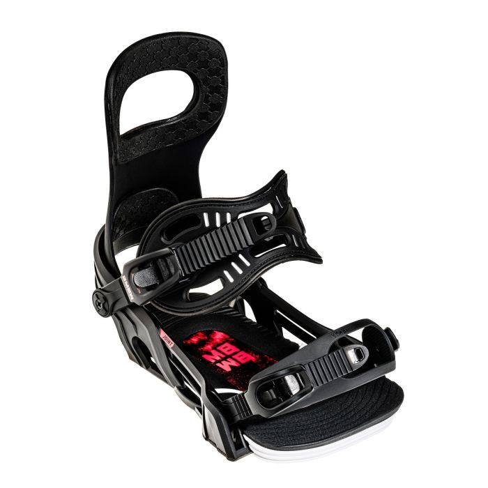 Bent Metal Binding Joint Snowboard Binding - 2024 Black