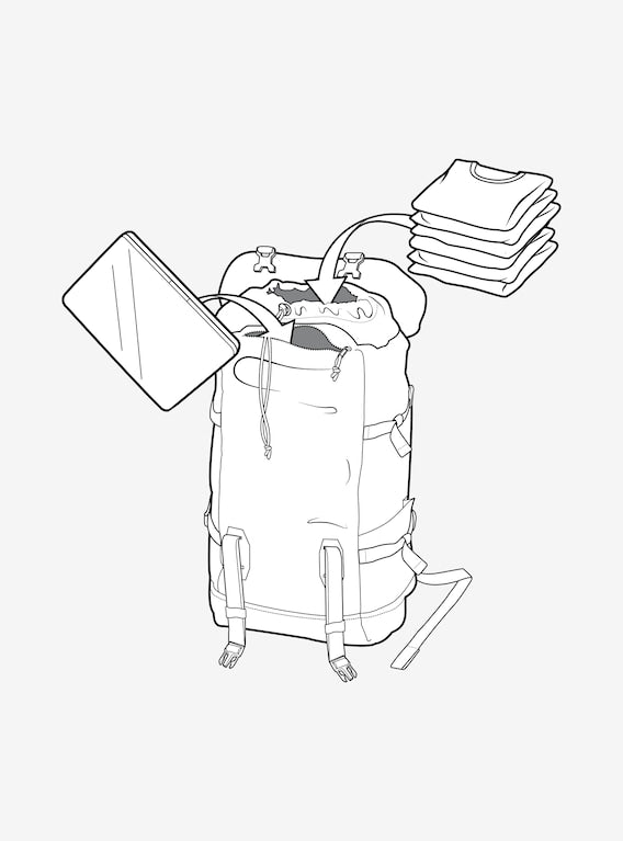 Burton Tinder 2.0 30L Backpack - Sharkskin