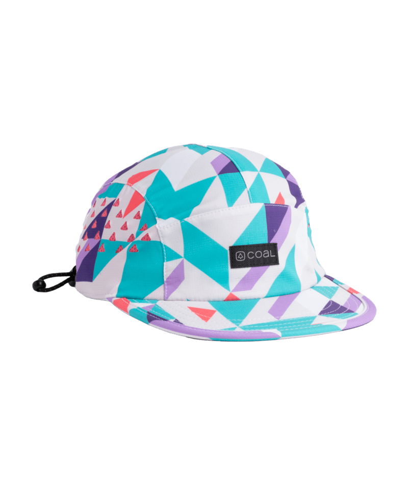 Coal Provo UPF Tech 5 Panel Hat - Mosaic
