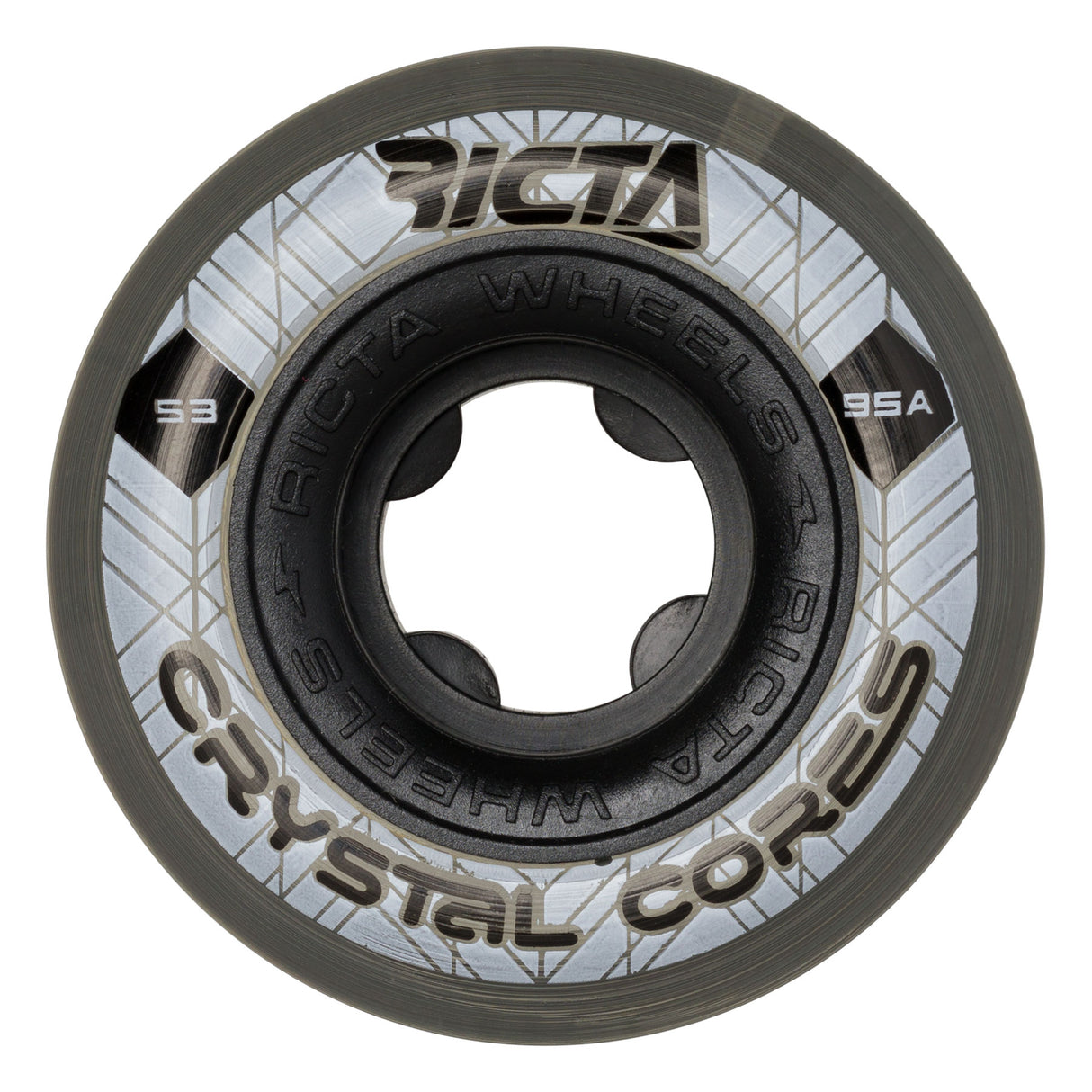 Ricta Crystal Cores Skateboard Wheels 95a 53mm