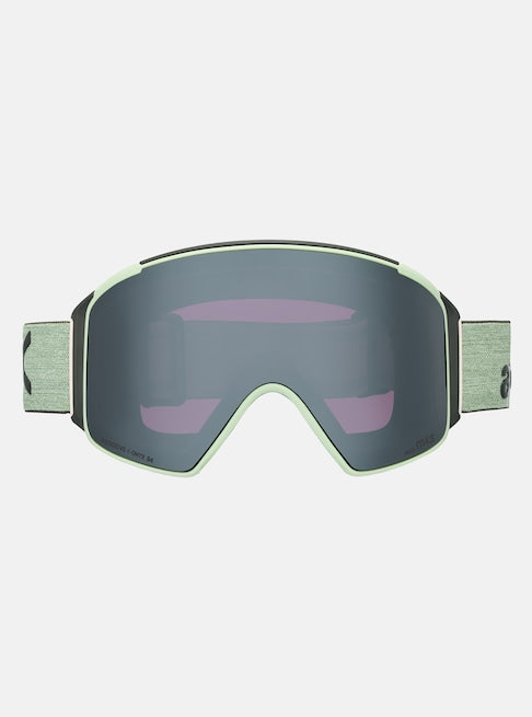 Anon M4S Goggles (Cylindrical) + Bonus Lens + MFI® Face Mask - Soft Sage/Perceive Sunny Onyx