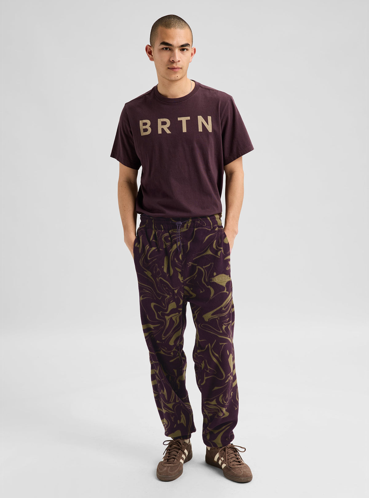 Burton Cinder Fleece Pants - Liquid Bear Hug - detail