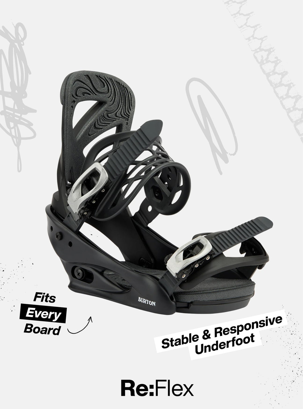 Burton Men's Cartel X Re:Flex Snowboard Bindings 2027