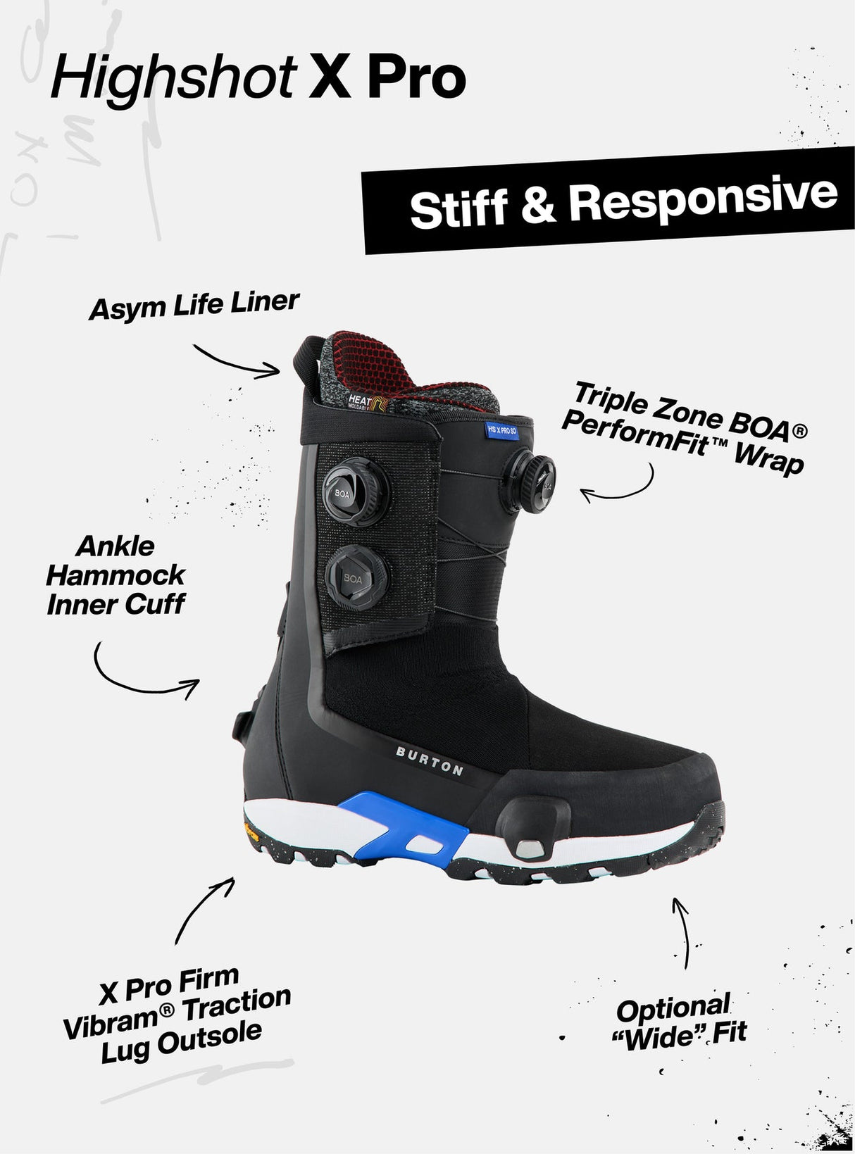 Burton Men's Highshot X Pro Step On Snowboard Boots 2027