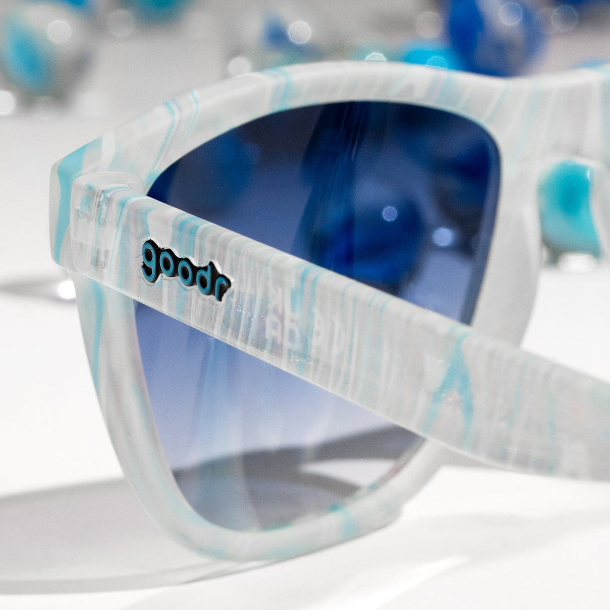 Goodr OGs Marbleous Blue Yonder Sunglasses