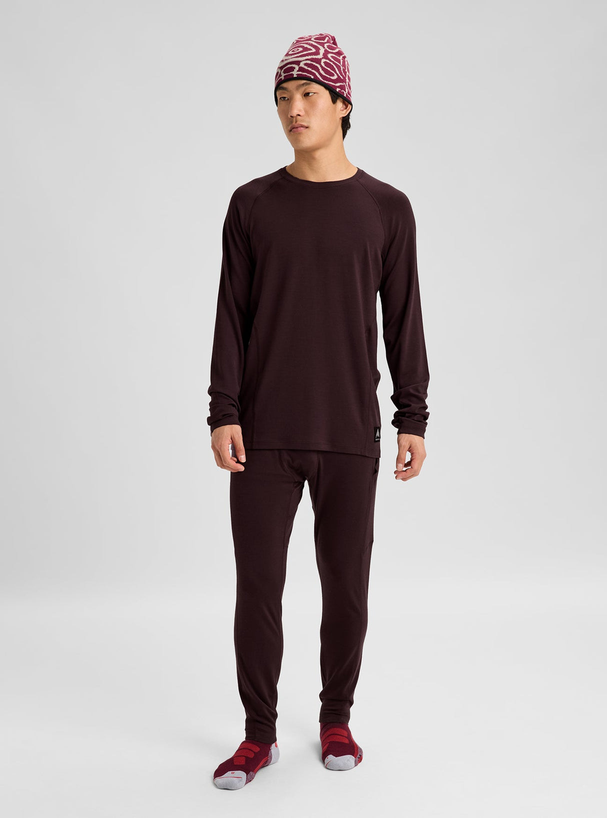 Burton Men's Merino Blend Midweight Base Layer Crew Shirt 2027