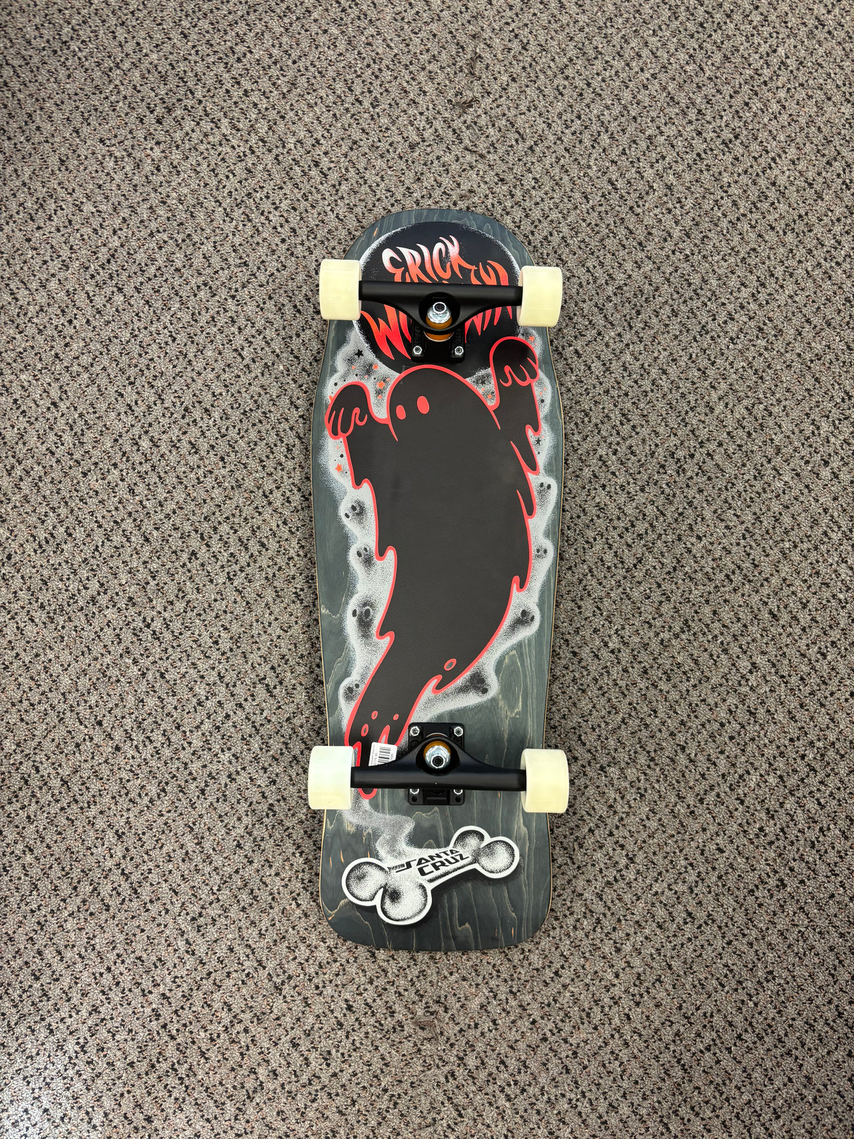 Sale Santa Cruz Winkowski Ghost Pro Shaped Skateboard Complete 10.34"