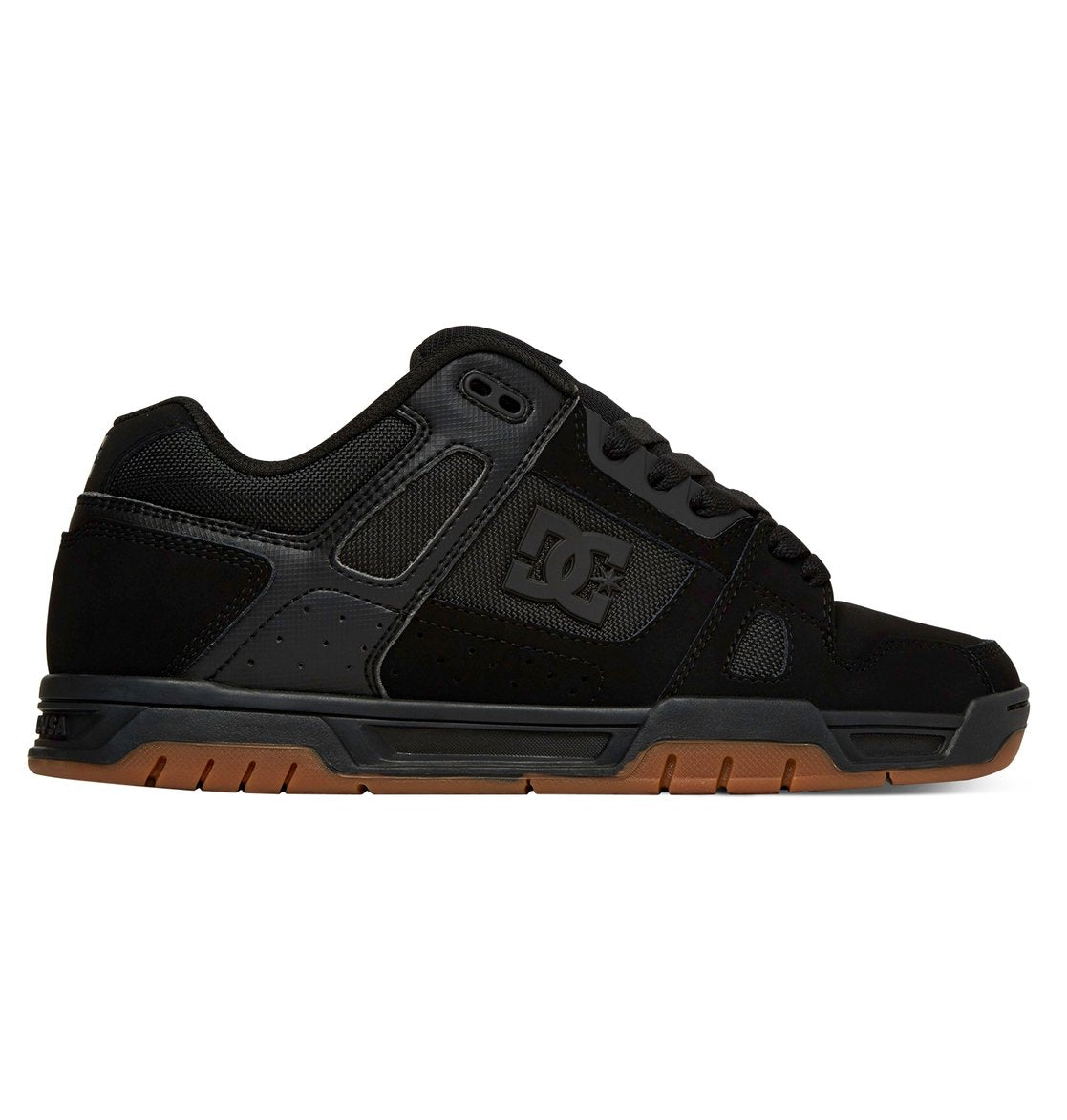 DC Stag Shoes Black Gum