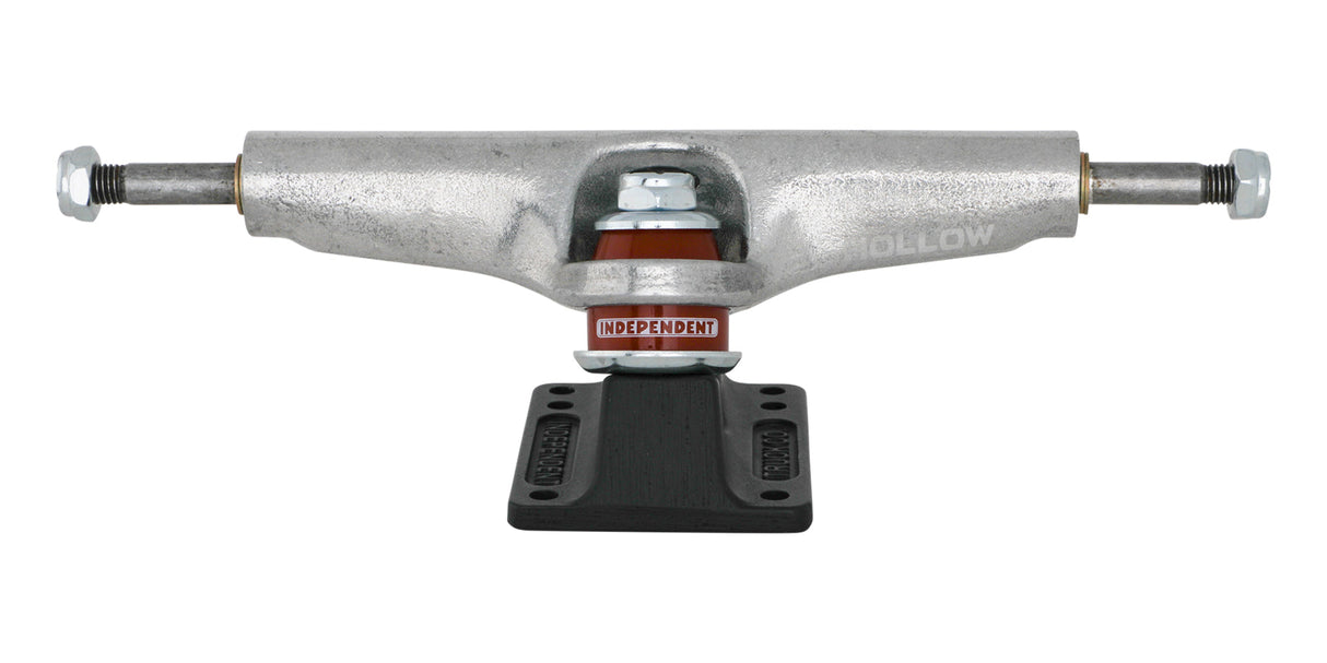 Independent Stage 4 Hollow Silver / Ano Black Skateboard Trucks